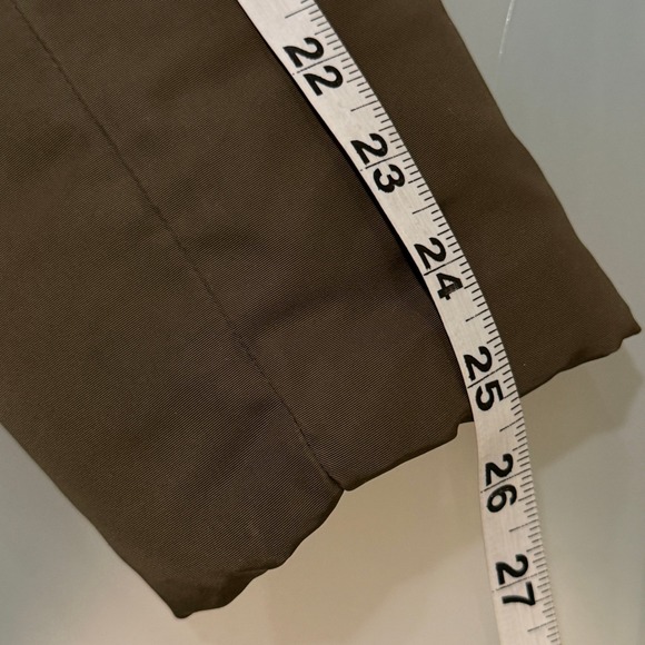 Donna Karan New York Jacket Womens Sz S Faux Fur Hooded Goose Down Parka Green - Picture 9 of 11